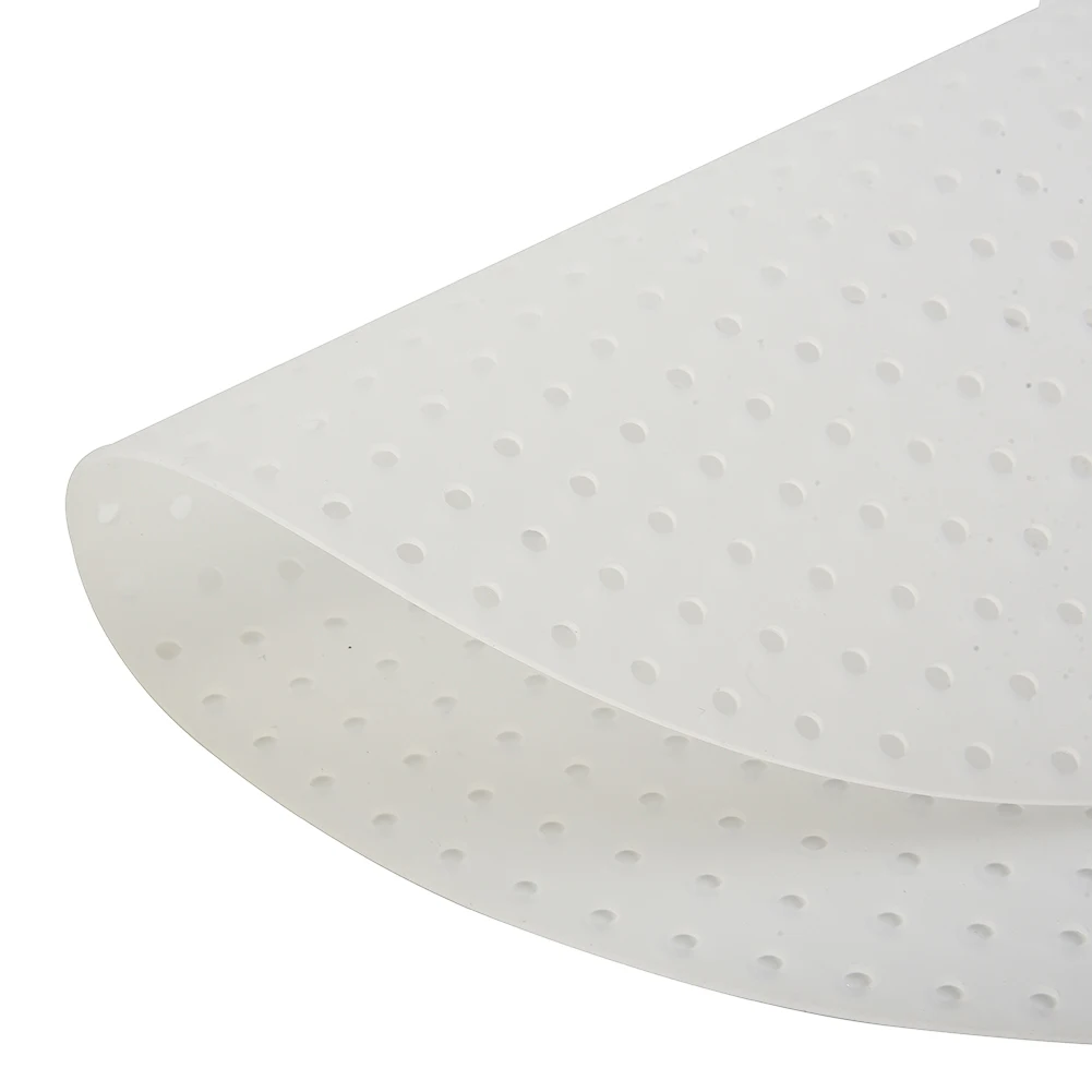 30cm Reusable Silicone Non-Stick Steamer Mat Kitchen Burnt Proof Pad Under Steamers Mat For Commercial Rice Cooker Non-stick Pad