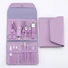 16pcs Nail Cutter Set Stainless Steel Nail Clippers Set With Folding Bag Manicure Cutter Kits Scissors Beauty Tool 6