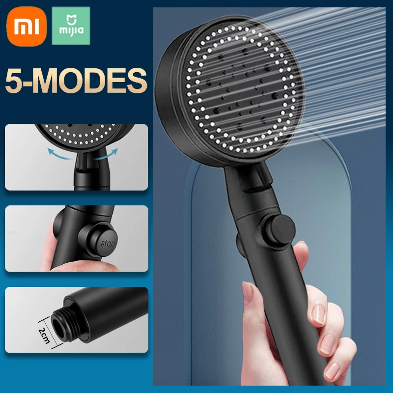 Лейка для душа XIAOMI MIJIA насадка 5 режимов регулируемая высокое давление ручной