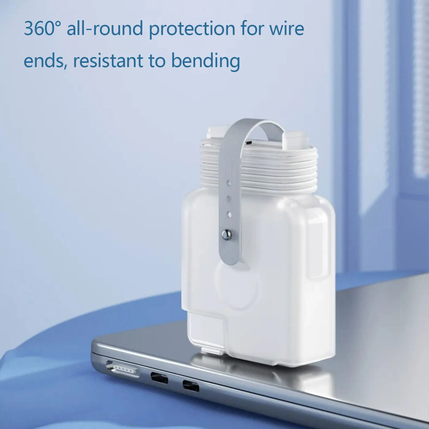 Durable Protective Case for Charger with Power Storage Winding