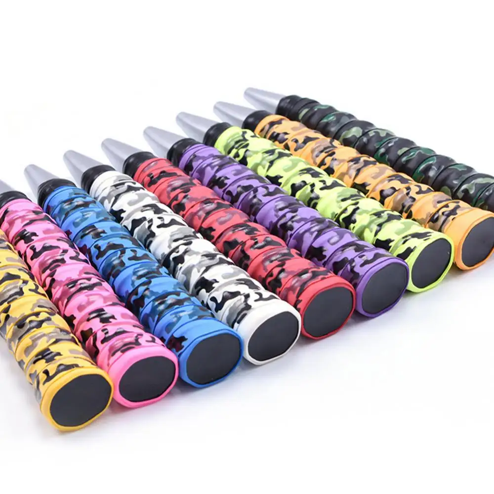 위장 테니스 라켓 오버그립 미끄럼 방지 땀 테이프, 흡수 랩 배드민턴 라켓 오버그립, 낚시 미끄럼 방지 땀띠 그립 Best5 위장 테니스 라켓 오버그립 미끄럼 방지 땀 테이프, 흡수 랩 배드민턴 라켓 오버그립, 낚시 미끄럼 방지 땀띠 그립 Best5