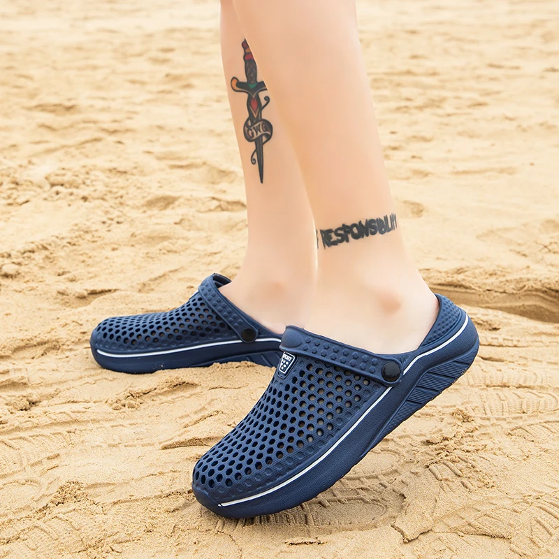 Women's Outdoor Slippers Fashion Men Slippers Original Ladies Sandals Home Shoe Women Summer Beach Sandals Woman Platform Slides