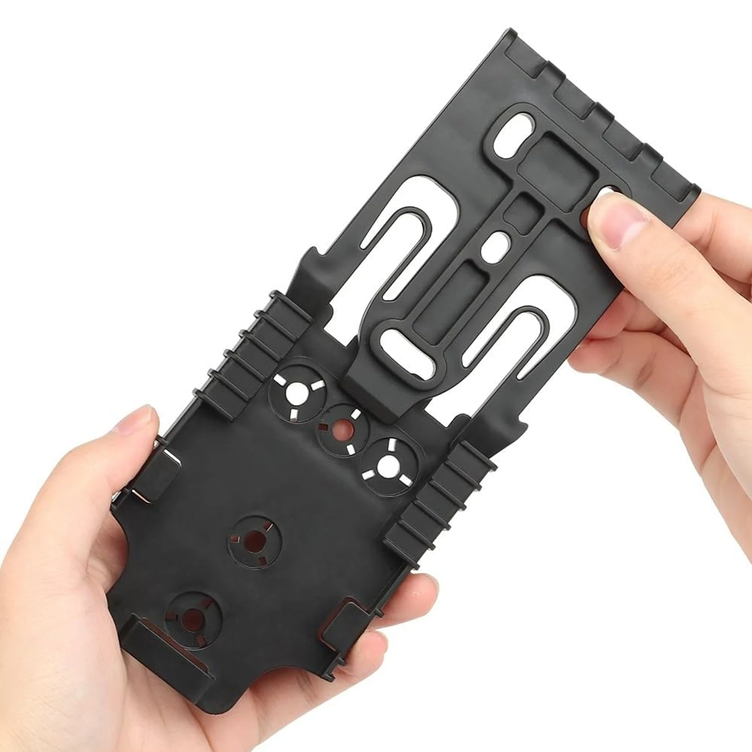 Pistol Holster Tactical Locking System QLS 19 22 Kit Belt Adapter Gun Quick Receiver&Fork Hunting Shooting Training Airsoft Gear
