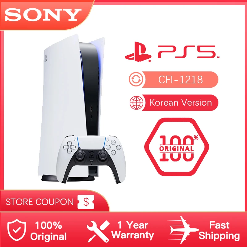 Sony Playstation 5 Ps5 Console Ps5 Digital Edition Gaming Storage 825gb  Ultra High Speed Ssd Adaptive Triggers 3d Audio - Video Game Consoles -  AliExpress