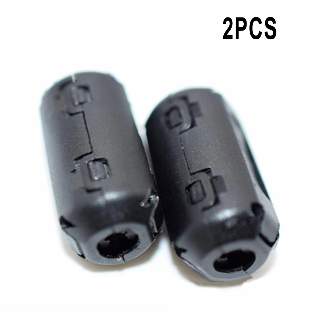 5mm Ferrite Core Cord Ring Noise Filter 2/5pcs For Noise Suppressor Filter Ring Cable Clip On Wire Power Cord Video Cables Tools ferrite core noise filter