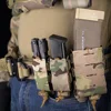 Tactical Molle Magazine Pouch for 9mm Pistol Mag 5.56 AR15 M4 AK Hunting Rifle MAG Bag Airsoft Outdoor Tool Flashlight Pouch 1
