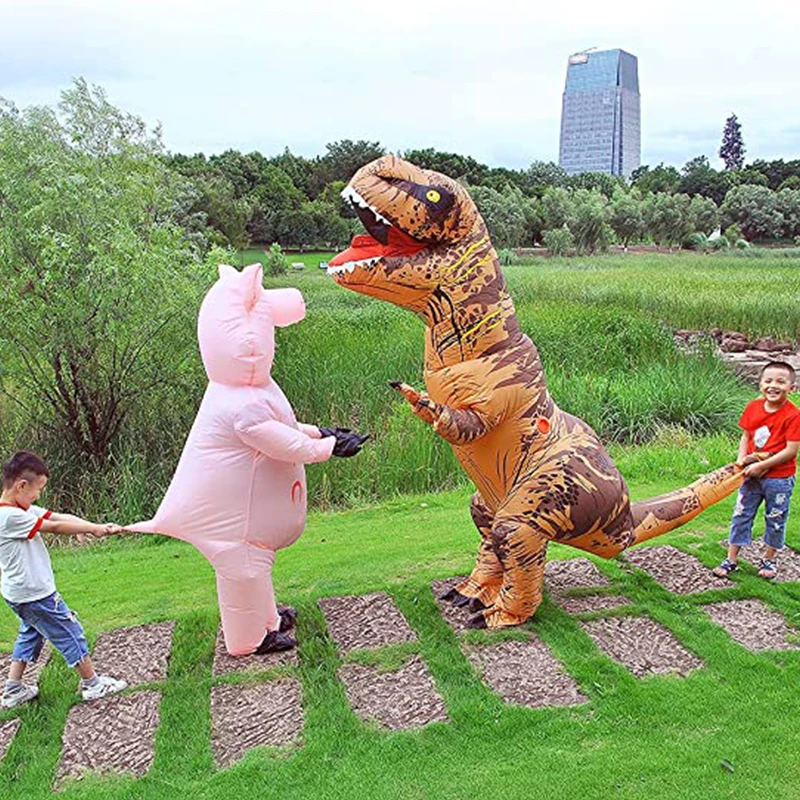 Costume de Dinosaure Gonflable Unisexe pour Enfant et Adulte, Vorannosaure  Rex, Cosplay, Spectacle de Jardin Maternel, Halloween, Carnaval - AliExpress
