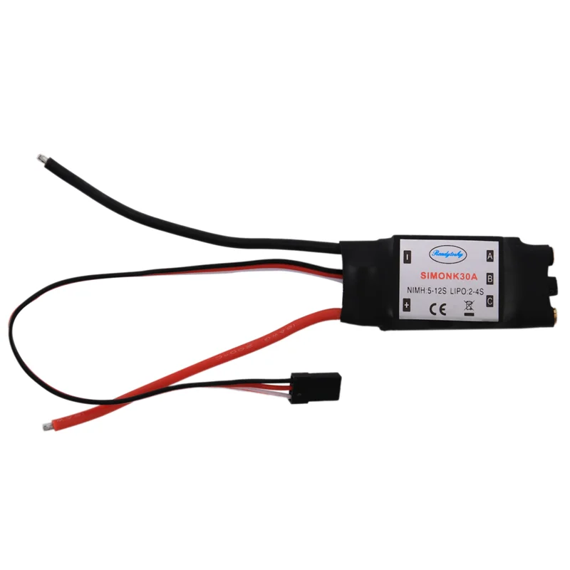 쿼드콥터 F450 X525-A82Z용 HP Simonk 30A ESC 브러시리스 속도 컨트롤러 BEC 2A 5개