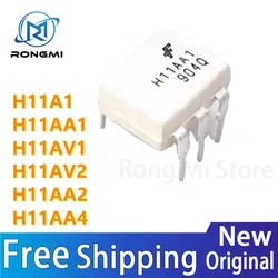 10 - Pack DIP - 6 Optocoupler IC Chips - Bulk Stock Available - 10Pcs (H11AA2)