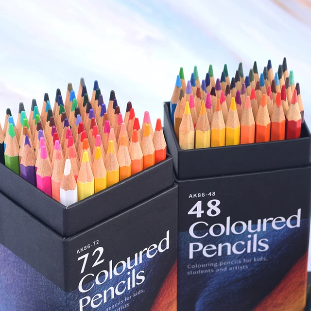 Colored Pencils, 12/18/24/36 Pack, Soft Core, Colored Pencils for