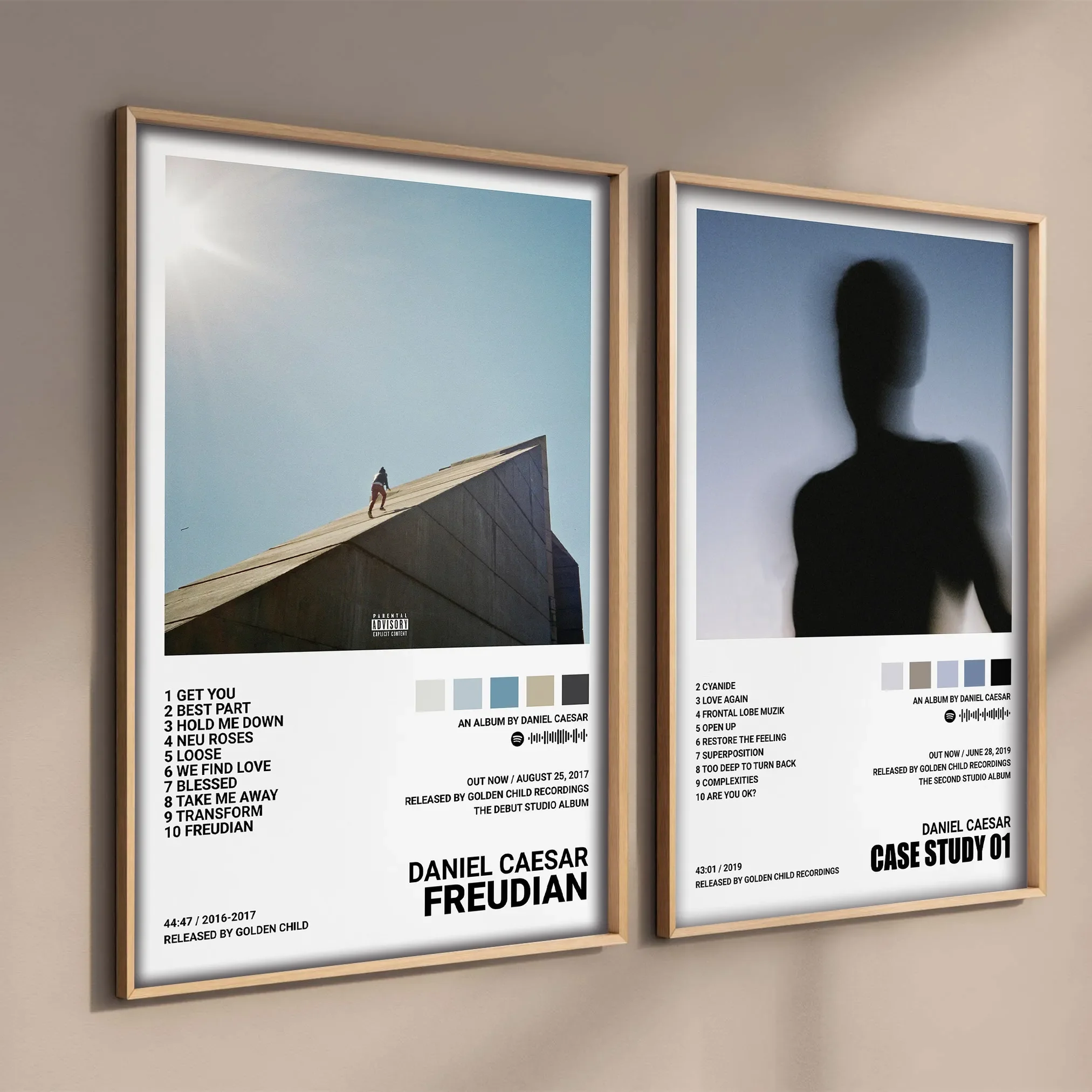 DanielCaesarSingerMusicAlbumCoverFreudianPicturesforRoomBar