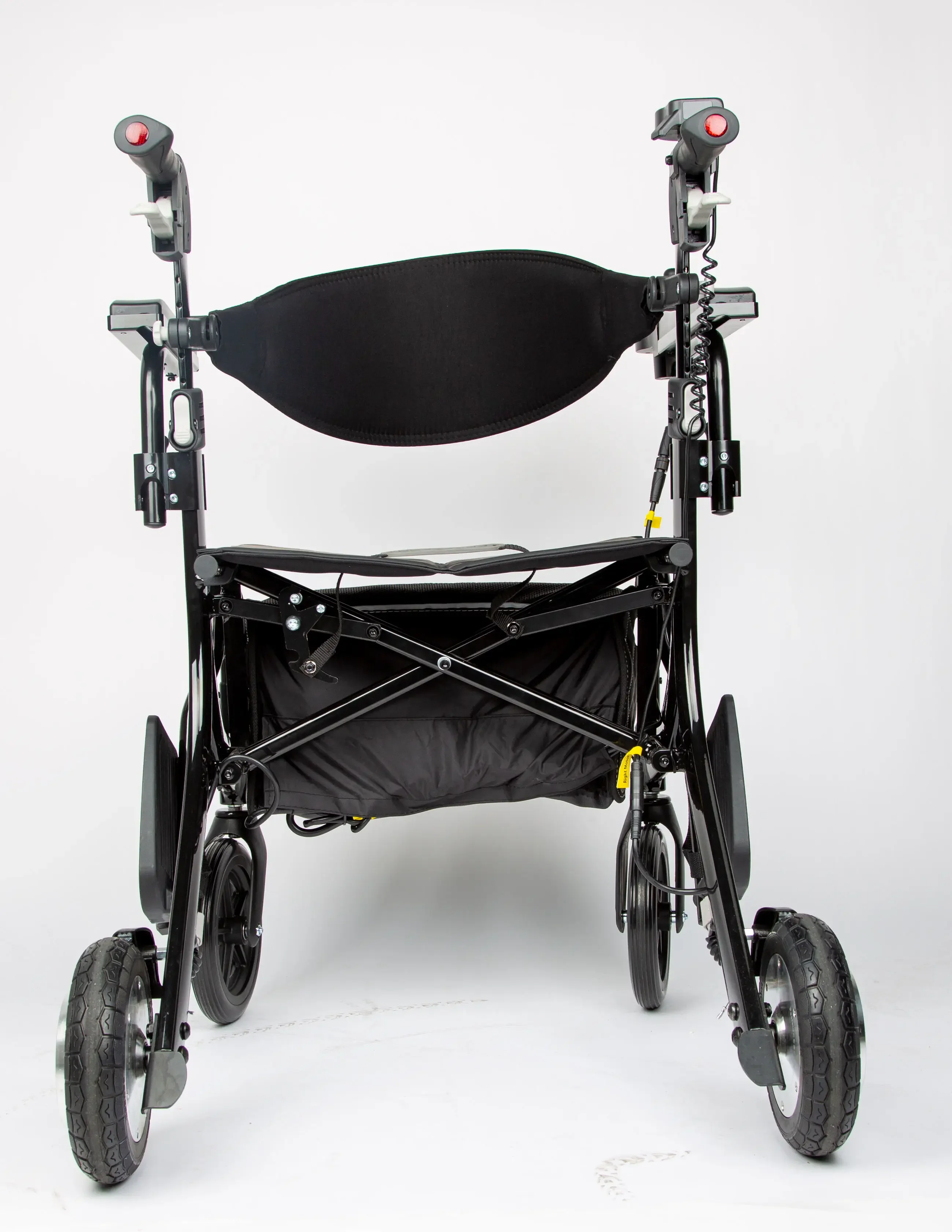 Lightweight Foldable Walking assistive Rollator all terrain Mobility Carrier for elderly hand bike shopping cart