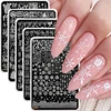 15X10cm Snowflakes Nail Stamping Plates Santa Claus Christmas Tree Image Stamp Templates Plus+ Steel Nail Printing Stencil Tools 2