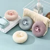 Massage Bath Sponge Ball Exfoliating Shower Brush Wall-Mounted Loofah with Suction Cup Deep Clean Body Scrubber Bathroom Access 3