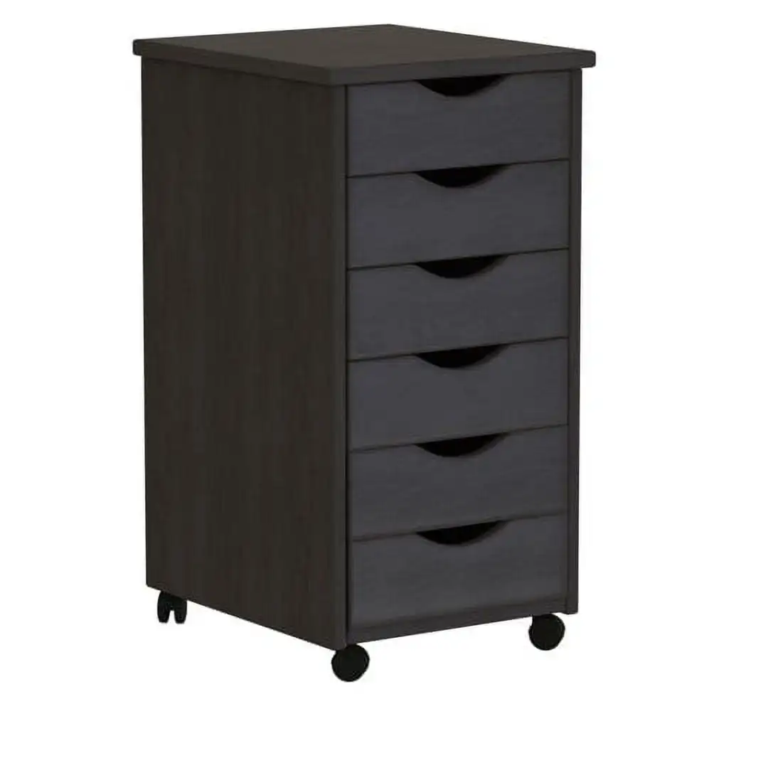 

Original Roll Cart, Solid Wood, 6 Drawer Roll Cart