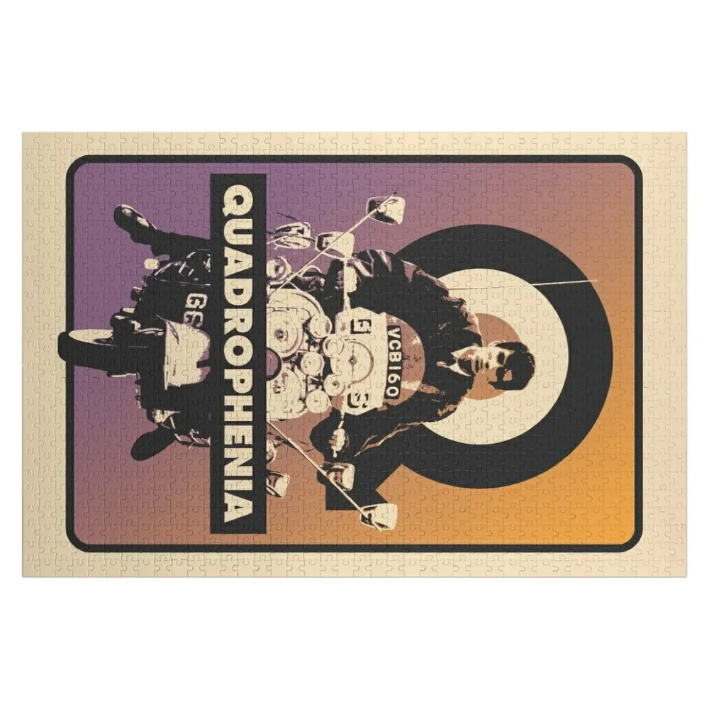 Quadrophenia 70s Mod Movie Jigsaw Puzzle Custom Woodens For Adults With Personalized Photo Puzzle