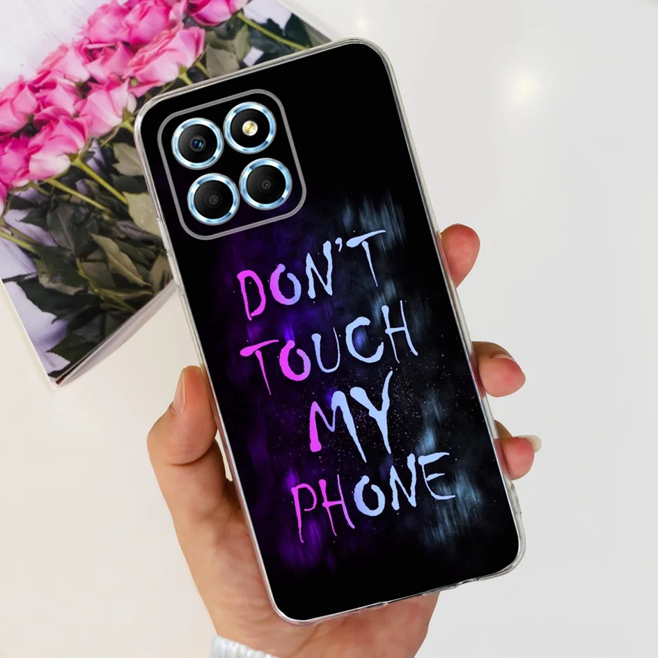 Fashion Butterfly Flower Soft Silicone Shockproof Phone Case Cover