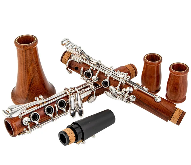 木製クラリネット 17キー ケース付き