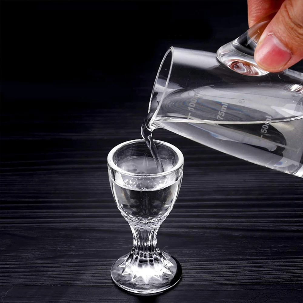 Shot Glasses, 0.5oz Mini Wine Shot Glasses 12 Set, Unique Long Stem Wine  Glasses/Mini Goblet Liquor Glasses/Port Glasses - AliExpress