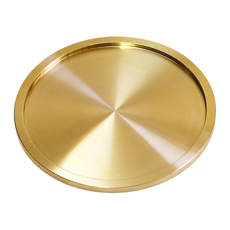 Copper Cup Coaster Brass Coaster Copper Cup Coasters Home Decor Drink Coaster For Bar Home Kitchen Coffee Tables Centerpieces Decorations Y5GB