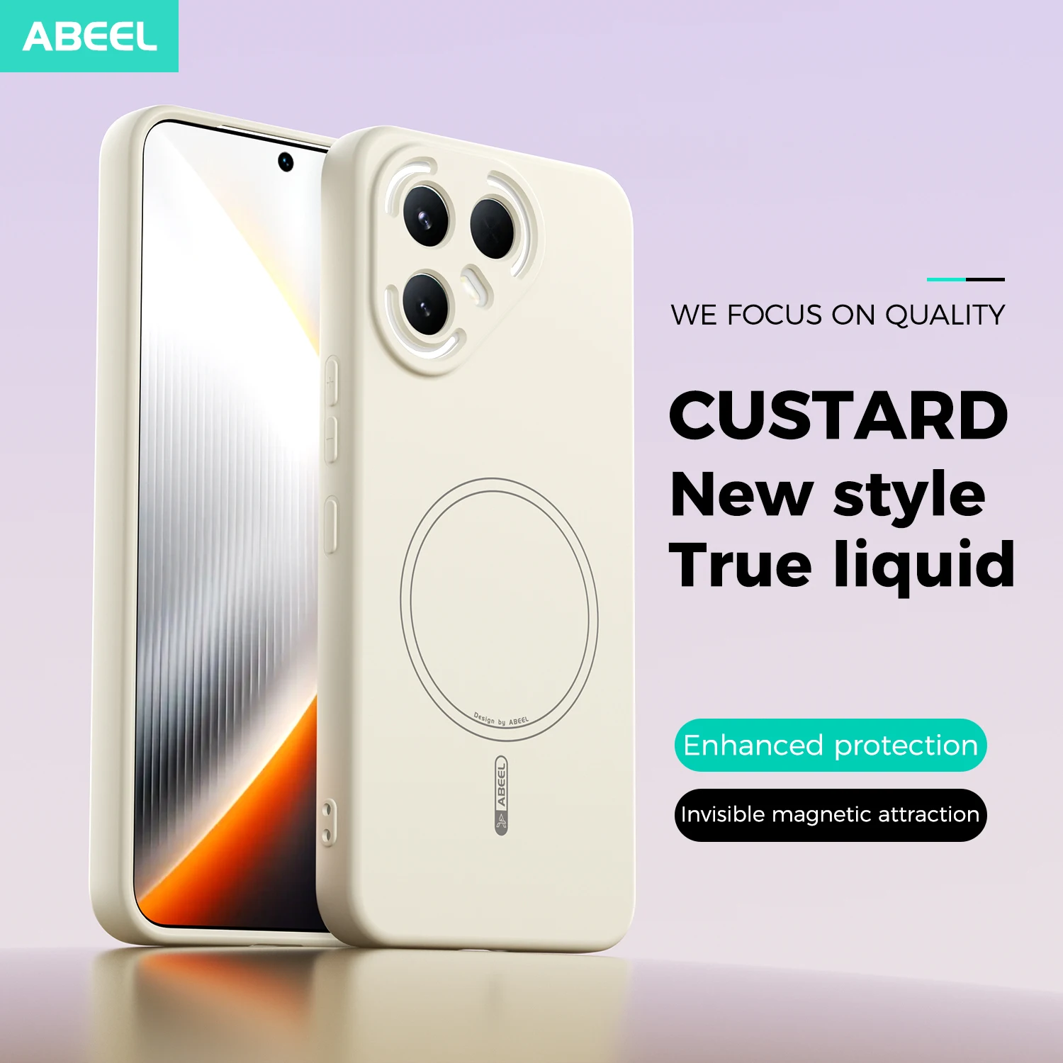 Luxury Liquid Silicone Back Cover Case - Enhanced Design