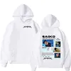 Rapper SAIKO POL ARIS Tour 2024 New Hoodie Men's Retro Long Sleeve Fashion Sweatshirt Hip Hop Gothic Pullover Hoodies Streetwear 2