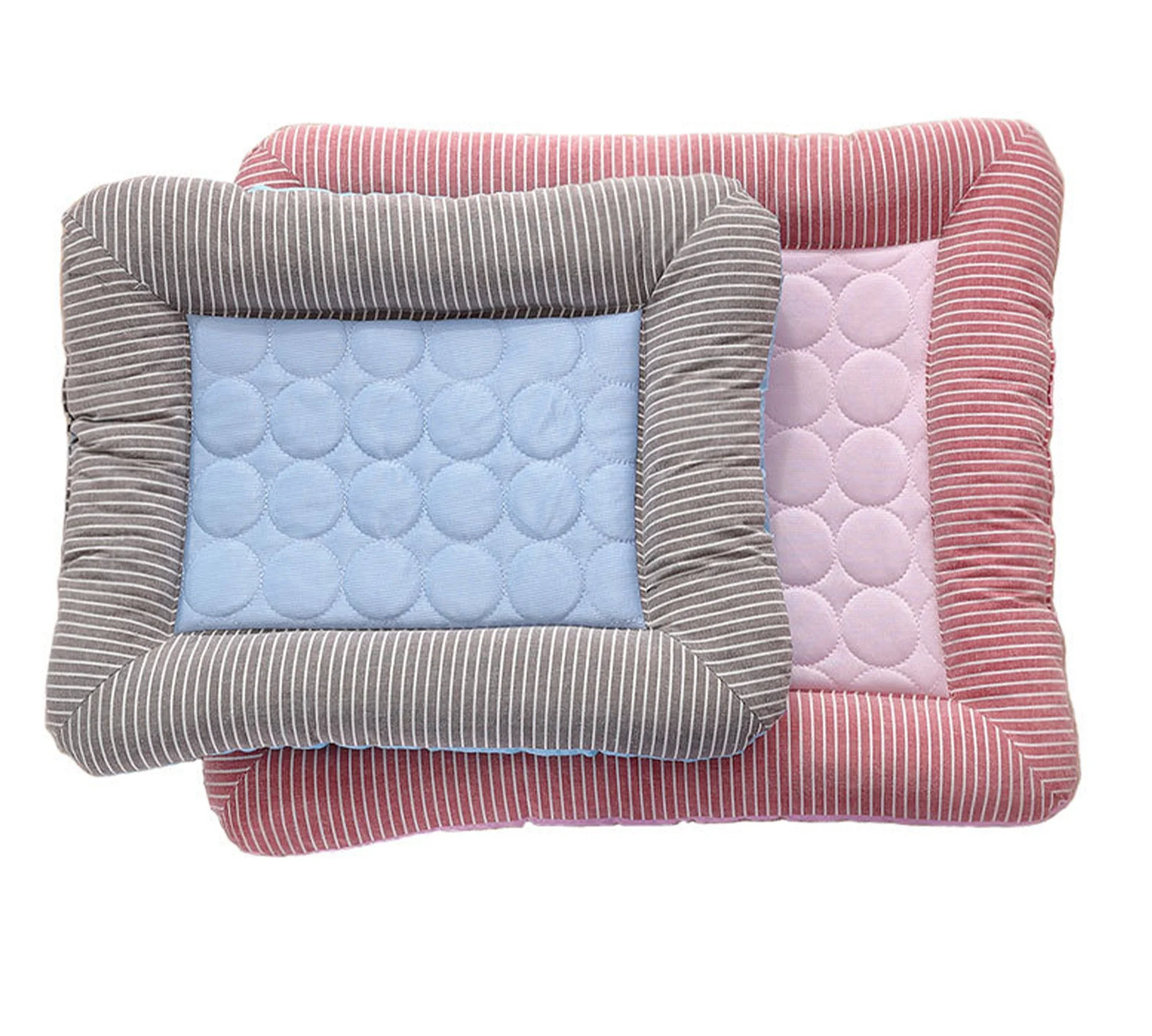 Cooling Dog Bed Pet Cool Mat Cats And Dogs Ice Silk Material Soft Summer Sleeping Product Dog Beach Bed