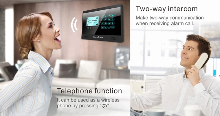 4G Alarm Wifi home alarm systems wifi gsm intruder Security Alarm System TFT display support alexa and google IFTTT
