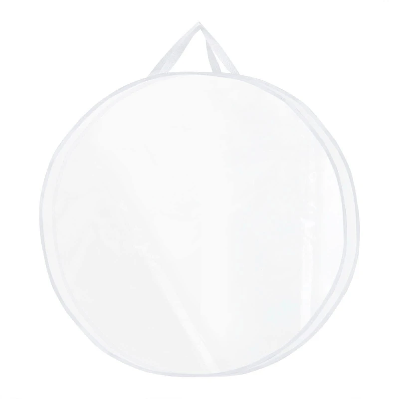 

Clear Storage Bag Christmas Wreaths Storage Bags Space Saving Garlands Storage Bag PVC Material for Storing Protecting