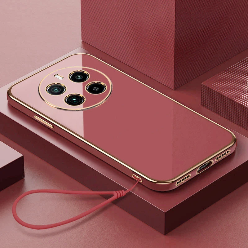 Luxury Square Plating Shockproof Phone Case - Enhanced Protection and Style