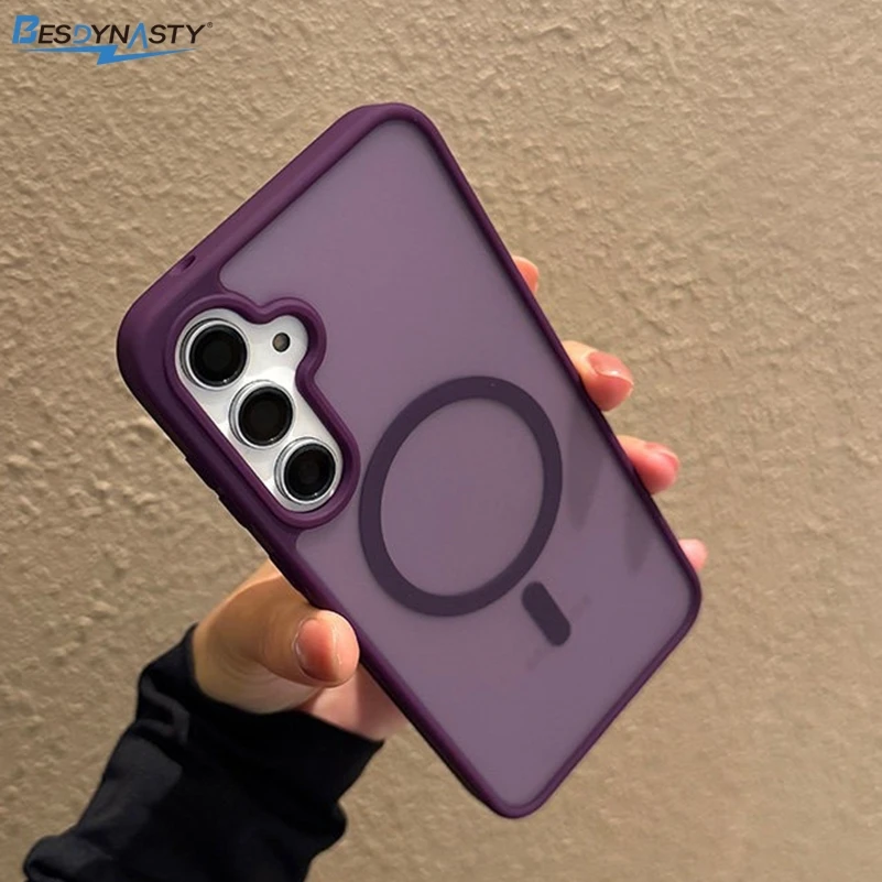 Premium Matte Translucent Magnetic Phone Case - Business Edition
