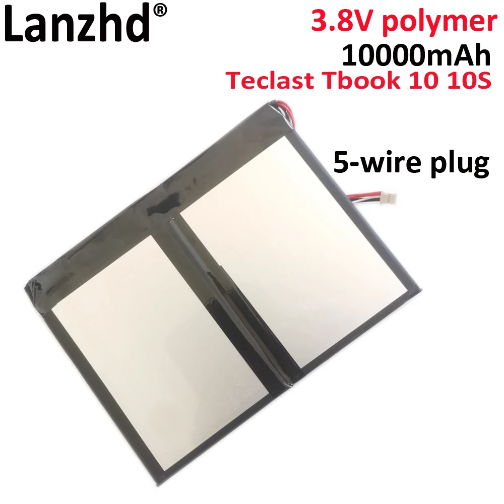 Bateria para Teclast Tablet Acumulador de pc Plugue de Fios 10s 10s 10000mah Novo - Image 3