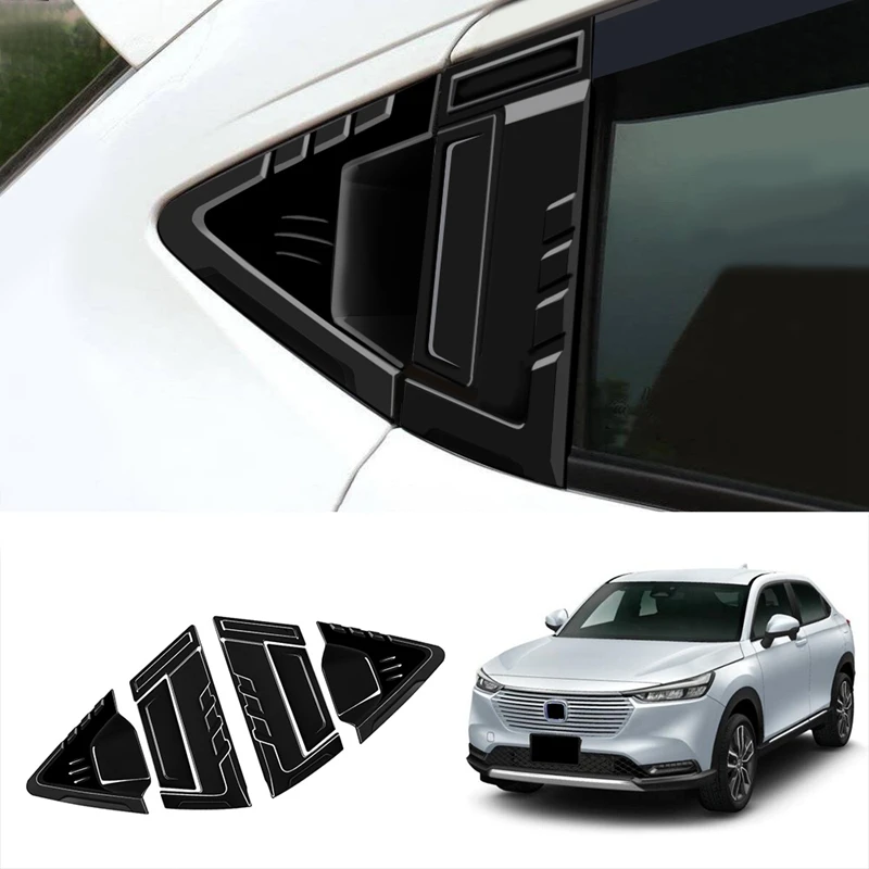 

Отделка затвора автомобиля для Honda задний треугольник окна Vezel 2021 2022 оконная боковая решетка