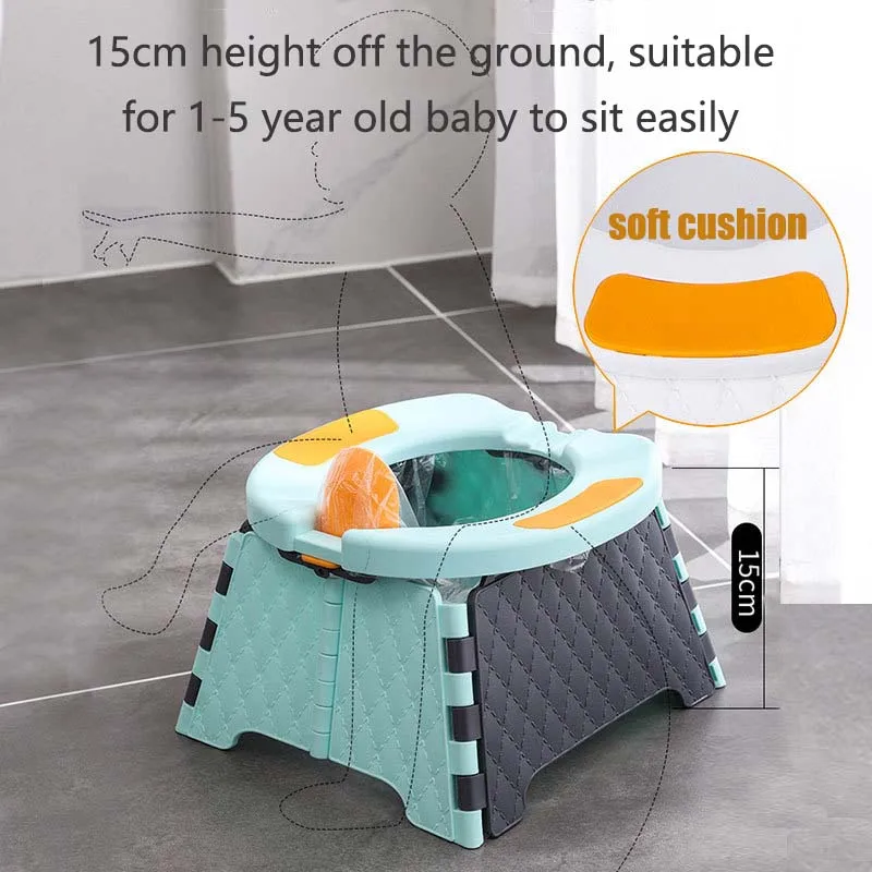 Portable Potty Child Urinal Children's Pot Car Travel Potty for Children Potty Training Toilet for Kids Toilet Pot Toilet Seat 4