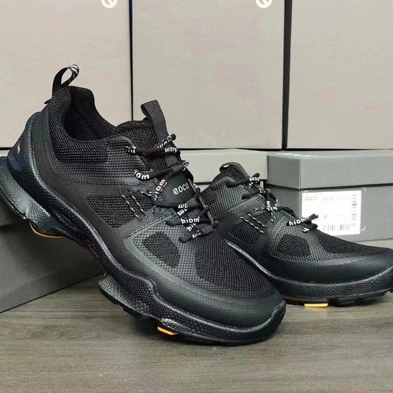 High-quality Men's Sports Shoes Mesh Breathable Cowgirl sole Anti-slip Wear-resistant Lightweight Outdoor Sports Golf Shoes