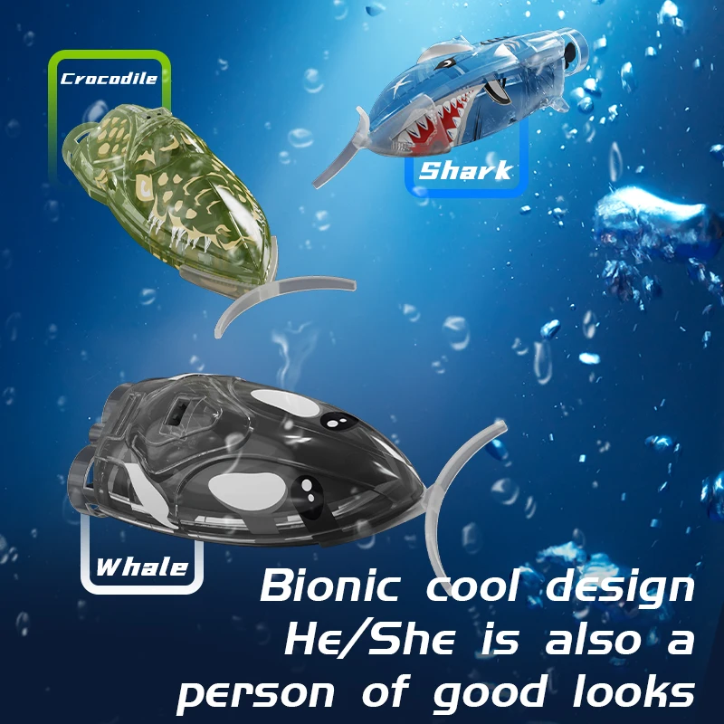Remote Control Mini Boat with LED Lights - Fun Electric Water Toy