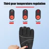 Warm Electric Heating Gloves Waterproof Winter Cycling Gloves Windproof Touchscreen 3 Modes Battery Powered for Bike Motorcycle 5
