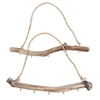2Pcs Natural Driftwood Decorative Branches Farmhouse Home Wall Hanging Decor Hanging Jewelry Organizers With 5 Hooks Easy To Use 1