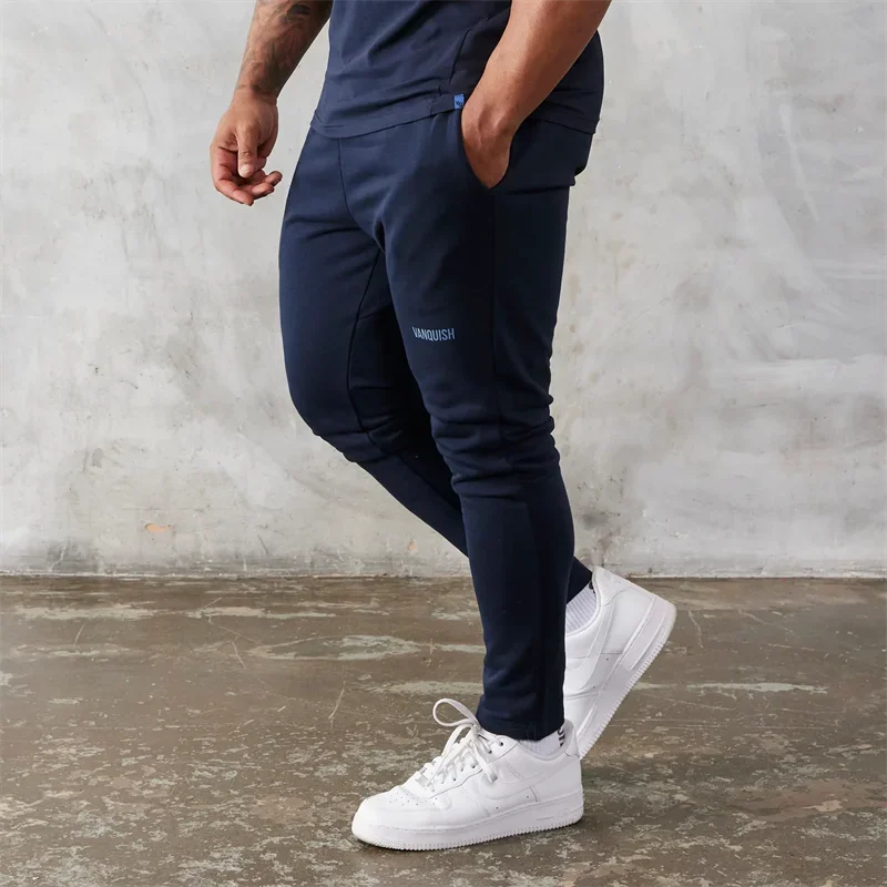 Description Picture 6 of itemMen's straight cotton sportswear, casual sports pants, gym jogger, running, training, strength training, summer, brand new