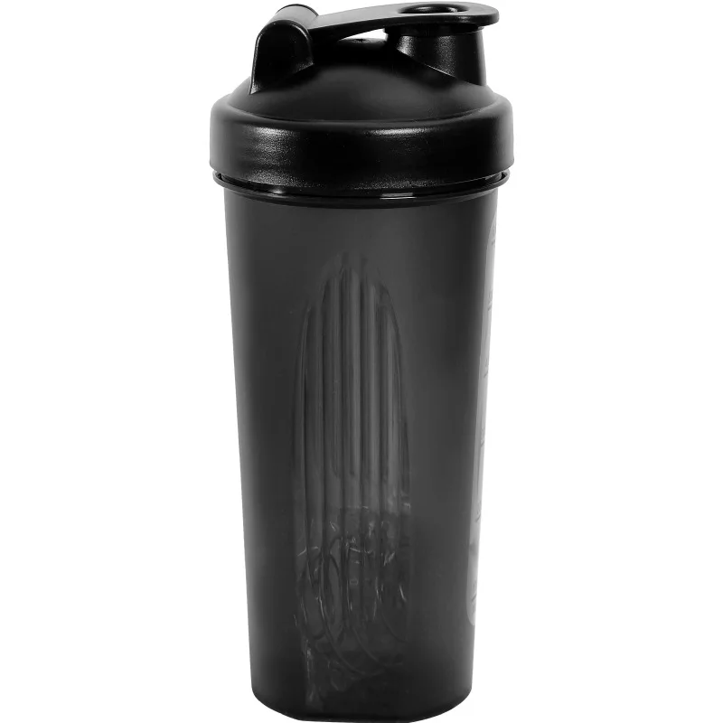 600ml shaker bottle Protein Powder Shaker Bottle Leak Proof Water Bottle for Gym Fitness Training Sport Shaker Mixing Cup with Scale Portable