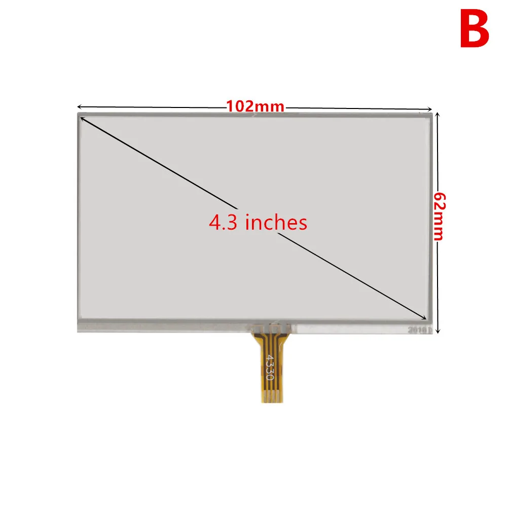 Universal 3.5/4.3/5/7 Inch Resistance Digitizer Touch Screen Panel Glass GPS Navigation MP3 Welding junction Replacement lcd display replacement glass screen replacement touch screen digitizer replacement