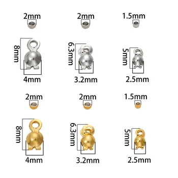 Stainless Steel Crimp Beads 1