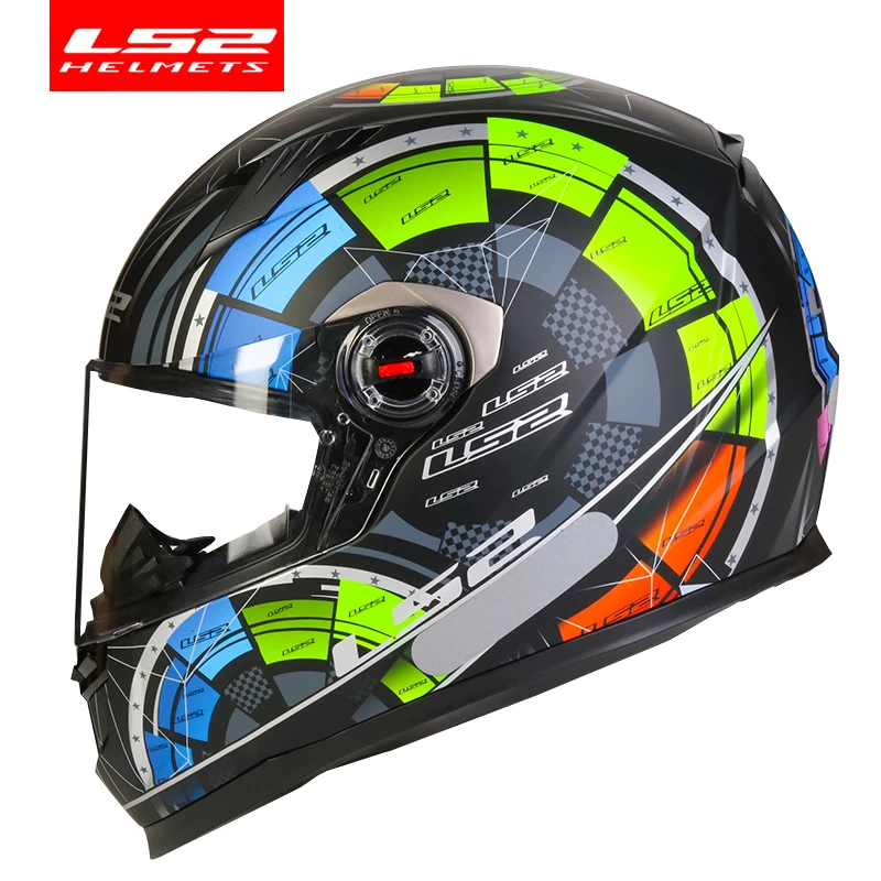 Original ls2 ff358 moto rcycle capacete ls2 rosto cheio moto Original ls2 ff358 moto rcycle capacete ls2 rosto cheio moto