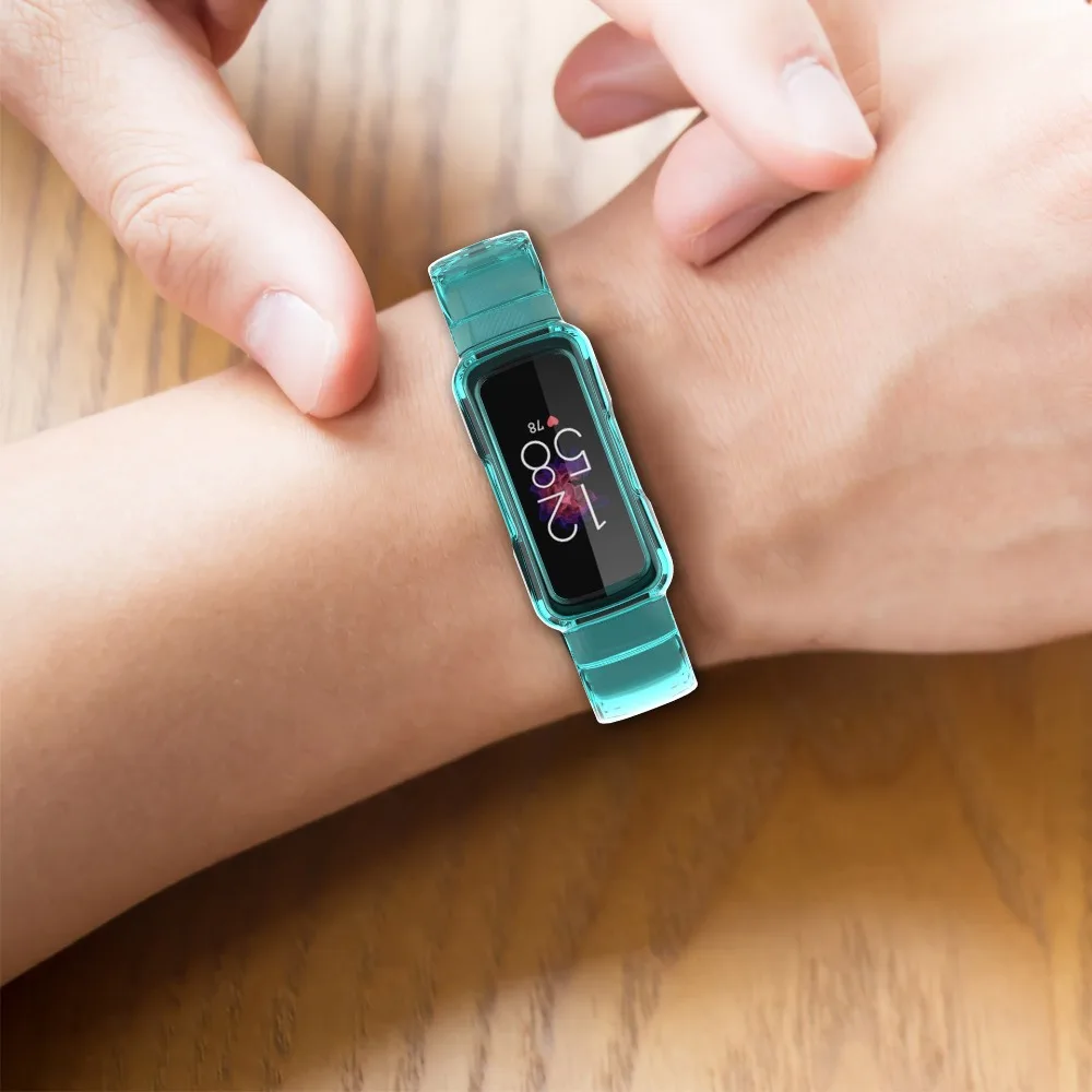 Silicone Clear Strap - Crystal Soft Replacement Wristband