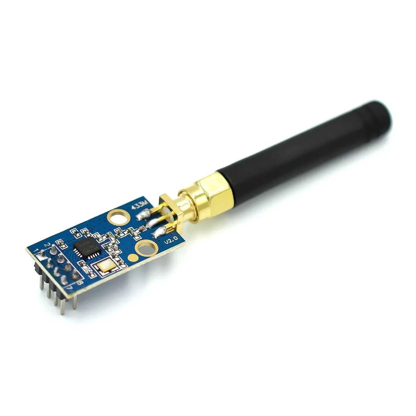 Modulo Wireless Cc1101 Con Modulo Ricetrasmettitore Wireless Antenna Sma Per Arduino 433Mhz