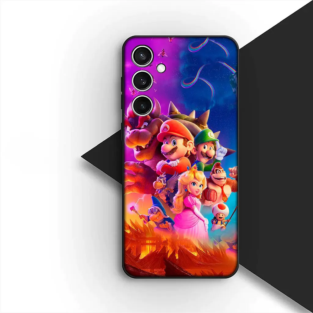 Premium Soft Phone Case with Game-Inspired Design - M-Marios-Wallpaper Edition