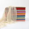 Summer Cotton Linen Scarf For Women Solid Color Sunscreen Thin Scarves Soft Shawl Foulard Viscose Spring Female Wrap Shawls New 1