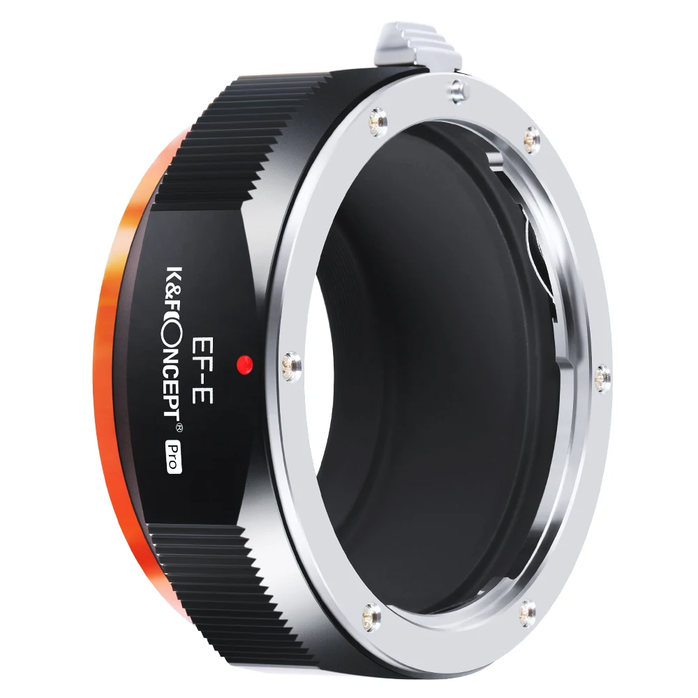 Concept Eos para Adaptador de Montagem e Compatível com Lente Canon ef Câmeras sem Espelho Nex Sony A6000 A6400 a7 k & f