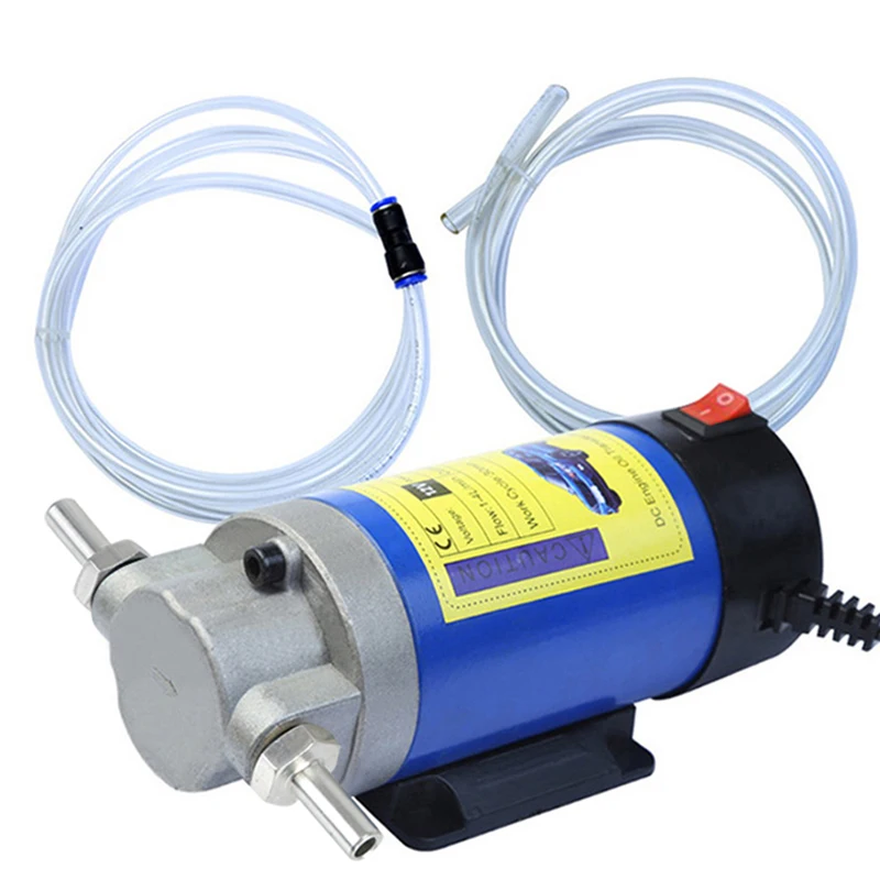 12v Portable Oil Transfer Pump Extractor Suction Oil Change Pump Siphon