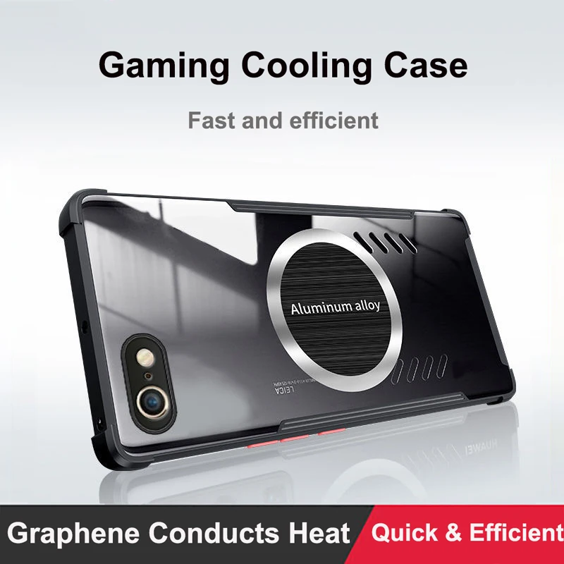 Per Iphone 6 Plus Custodia Per Iphone 6 Pro Dissipazione Del Calore In Lega Di Alluminio Guscio Di Raffreddamento In Grafene Per Iphone 6S Plus Iphone